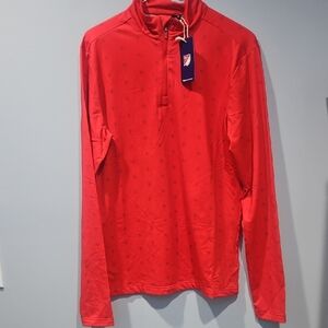 MLS Chicago Fire FC Red Quarter Zip Pullover